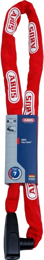 Kopen ???? Abus Ionus 8800 Kettingslot 120CM Rood ❤️ 2 Kopen ???? Abus Ionus 8800 Kettingslot 120CM Rood ❤️ - Afbeelding 2