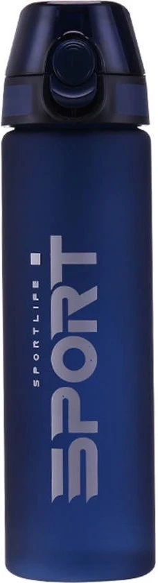 Aanbiedingen ???? Waterfles 750ml - Deep Blue - Sport Bidon 0,75L - Drinkfles Met Drinktuit / Rietje - Blauw - Herodeals ???? 1 Aanbiedingen ???? Waterfles 750ml - Deep Blue - Sport Bidon 0,75L - Drinkfles Met Drinktuit / Rietje - Blauw - Herodeals ????