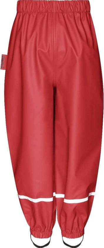Uitgang ✨ Playshoes - Regenbroek Met Fleece Voering Voor Kinderen - Rood - Maat 104cm ✔️ 2 Uitgang ✨ Playshoes - Regenbroek Met Fleece Voering Voor Kinderen - Rood - Maat 104cm ✔️ - Afbeelding 2