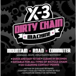 Hete verkoop 🌟 Muc-Off Gereedschap Ketting Reiniger Tool X3 Chain Cleaner - Grijs 🧨