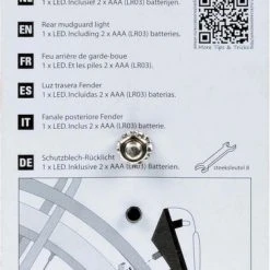 Kopen 👍 Simson Achterlicht Batterij Spatbord Led Rood ⌛ -AGU WINKLE 379x840 1