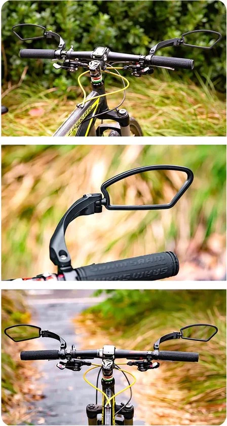 Groothandel ✔️ Merkloos 2 Stuks - Fietsspiegel - E-bike - Verstelbaar Links En Recht - Ebike - Set Van 2 - Zwart ???? 8 Groothandel ✔️ Merkloos 2 Stuks - Fietsspiegel - E-bike - Verstelbaar Links En Recht - Ebike - Set Van 2 - Zwart ???? - Afbeelding 8