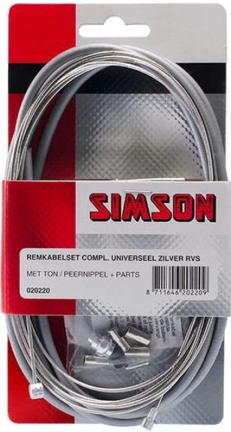 Beste Verkoop ???? Simson Remkabelset Universeel Grijs ???? 7 Beste Verkoop ???? Simson Remkabelset Universeel Grijs ???? - Afbeelding 7