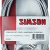 Beste Verkoop ???? Simson Remkabelset Universeel Grijs ????