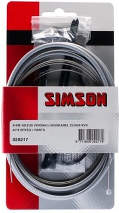 Begroting π Simson Versnellingskabelset Shimano Nexus Grijs β 4 Begroting π Simson Versnellingskabelset Shimano Nexus Grijs β - Afbeelding 4