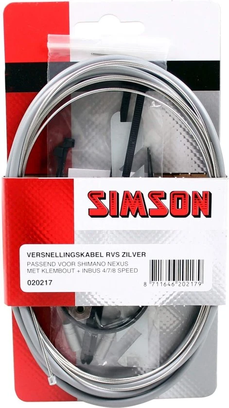 Begroting π Simson Versnellingskabelset Shimano Nexus Grijs β 1 Begroting π Simson Versnellingskabelset Shimano Nexus Grijs β