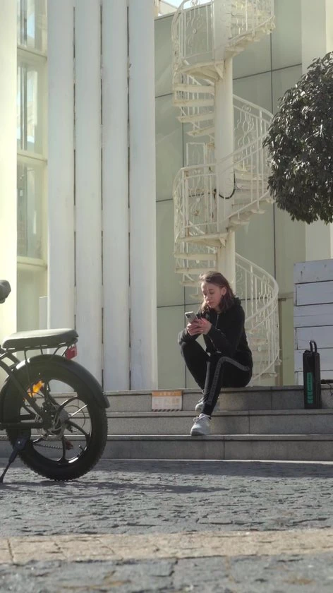 Gloednieuw ???? HITWAY E Bike Fat Tire Opvouwbare Elektrische Fiets, 250W/36V/11,2Ah Batterij, 20 Inch ❤️ 2 Gloednieuw ???? HITWAY E Bike Fat Tire Opvouwbare Elektrische Fiets, 250W/36V/11,2Ah Batterij, 20 Inch ❤️ - Afbeelding 2