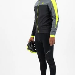 Korting ???? Rogelli Freeze Winterjack - Zwart/Grijs/Fluor - Maat XL ???? -AGU WINKLE 473x840 6