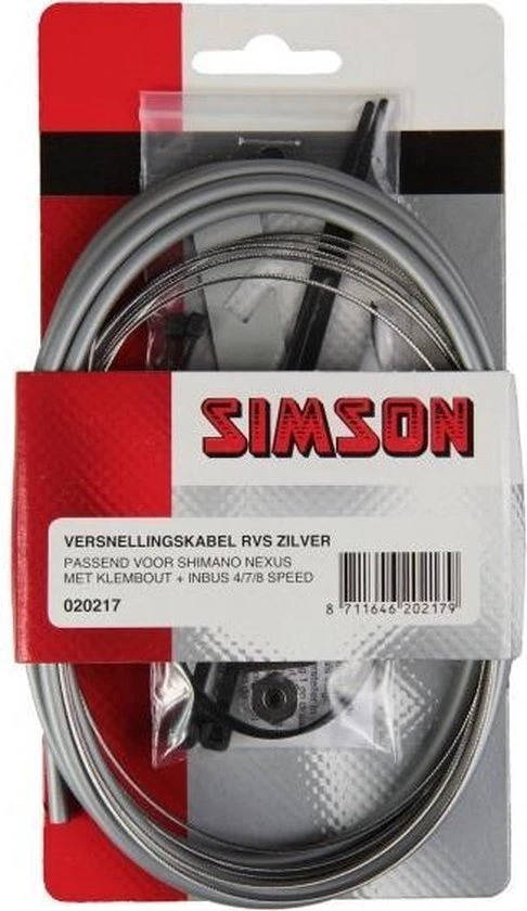 Begroting π Simson Versnellingskabelset Shimano Nexus Grijs β 9 Begroting π Simson Versnellingskabelset Shimano Nexus Grijs β - Afbeelding 9