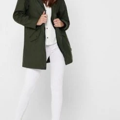 Top 10 ✨ ONLY ONLSALLY RAINCOAT CC OTW Dames Jas - Maat XL ???? -AGU WINKLE 505x840 1