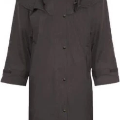 Gloednieuw ???? JC Blue Bruine Regenjas - Lange Regenjas - Dames Regenjas - Maat L ???? -AGU WINKLE 506x840 4