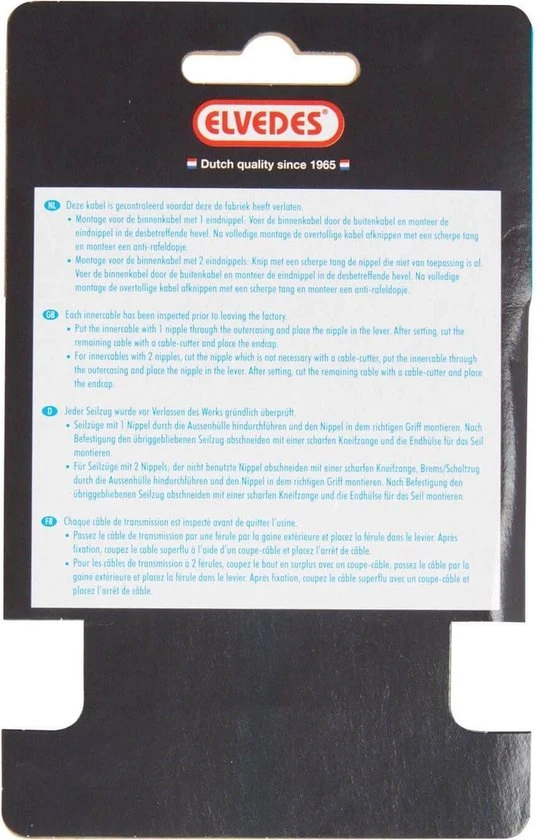 Begroting π₯ Schakel Binnenkabel Elvedes 2250mm RVS 1,1mm Shimano / Sram N-nippel (op Kaart) π 6 Begroting π₯ Schakel Binnenkabel Elvedes 2250mm RVS 1,1mm Shimano / Sram N-nippel (op Kaart) π - Afbeelding 6