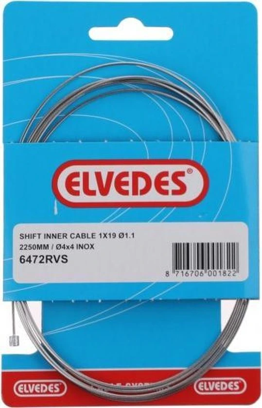 Begroting π₯ Schakel Binnenkabel Elvedes 2250mm RVS 1,1mm Shimano / Sram N-nippel (op Kaart) π 11 Begroting π₯ Schakel Binnenkabel Elvedes 2250mm RVS 1,1mm Shimano / Sram N-nippel (op Kaart) π - Afbeelding 11