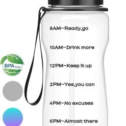 Aanbiedingen ???? Migliore - Bidon 2 Liter - Met Rietje - BPA Vrij - Sport ????