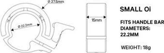 Groothandel ???? Merkloos Classic Small Fietsbel 22.2mm Zilver ???? 17 Groothandel ???? Merkloos Classic Small Fietsbel 22.2mm Zilver ???? - Afbeelding 17