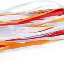Beste deal ⌛ PexKids Fraaie Franje Stuurslingers - Streamers - Stuur Versiering 26 Cm Blauw/Oranje ⭐ -AGU WINKLE 550x248