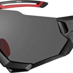 Beste Verkoop ???? Falkann Gepolariseerde Fietsbril Set Met Hoes + 5 Lenzen | Sportbril | Racefiets | Mountainbike | MTB | Sport Fiets Bril| Zonnebril | UV Bescherming | Gepolariseerd | Zwart/Rood ????