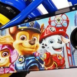 Goedkoop ⌛ Nickelodeon Paw Patrol The Movie Kinderfiets - Jongens - 10 Inch - Blauw - Doortrapper 😉 -AGU WINKLE 550x263 2