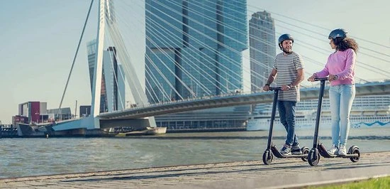 Kopen ⌛ Segway-Ninebot Segway ES4 Elektrische Kickscooter - 300W - 45Km Bereik - 25Km/h ???? 5 Kopen ⌛ Segway-Ninebot Segway ES4 Elektrische Kickscooter - 300W - 45Km Bereik - 25Km/h ???? - Afbeelding 5