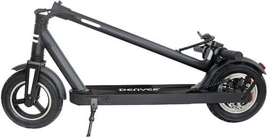 Hete verkoop ???? Denver Elektrische Step 25 Km/u Volwassenen - 30km Bereik - 350W - 10" Wielen - Aluminium Frame - Inklapbaar - LED Verlichting Voor & Achter - 10500F - Zwart ???? 4 Hete verkoop ???? Denver Elektrische Step 25 Km/u Volwassenen - 30km Bereik - 350W - 10" Wielen - Aluminium Frame - Inklapbaar - LED Verlichting Voor & Achter - 10500F - Zwart ???? - Afbeelding 4