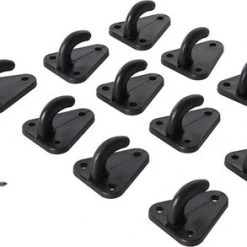 Goedkoopste ✨ Silverline Aanhanger Net Haken En Roestvrijstalen Schroeven - 12 Stuks ✔️