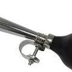 Promo π Dresco - Fietstoeter - Chroom - Zwart β