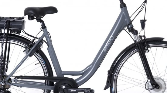 Beste Pirce π€© Amigo E-Active - Elektrische Transportfiets Voor Dames - Met 7 Versnellingen - Matgrijs π₯° 4 Beste Pirce π€© Amigo E-Active - Elektrische Transportfiets Voor Dames - Met 7 Versnellingen - Matgrijs π₯° - Afbeelding 4