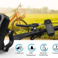 Goedkoop 🔥 BikePro Fietsalarm Met Afstandsbediening En Montage Set - Tot 113dB - Best Getest - Alarmsysteem Draadloos - Fietsalarm Voor E-bike - Bike Alarm 🎁 -AGU WINKLE 550x335