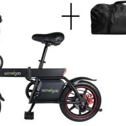 Aanbiedingen 🥰 Wind-goo Elektrische Vouwfiets - Windgoo B20 PRO + Stepgo Reistas - 25 Km/h - Elektrische Fiets Opvouwbaar - Plooifiets Voor Kinderen & Volwassenen ⌛