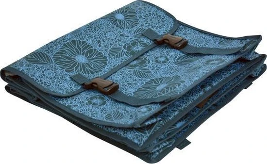 Beste deal ⌛ New Looks Fiori Fietstas Kathy Blauw Gebloemd - Prachtige Dubbele Fietstas Blauw - 30 Liter ???? 2 Beste deal ⌛ New Looks Fiori Fietstas Kathy Blauw Gebloemd - Prachtige Dubbele Fietstas Blauw - 30 Liter ???? - Afbeelding 2