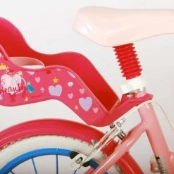 Flash-uitverkoop ⌛ Disney Princess Kinderfiets - Meisjes - 14 Inch - Roze - Twee Handremmen ???? -AGU WINKLE 550x353 2