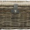 Nieuw ✔️ New Looxs Melbourne Medium Fietsmand Voordrager - 24 Liter - Rotan – Grijs ⌛