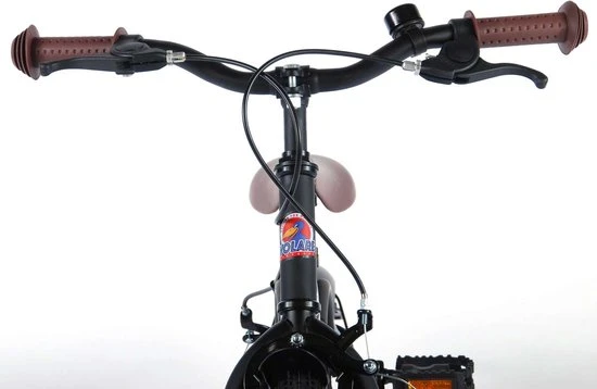 Goedkoop ???? Volare Black Cruiser Kinderfiets - Jongens - 16 Inch - Zwart - 2 Handremmen ⌛ 9 Goedkoop ???? Volare Black Cruiser Kinderfiets - Jongens - 16 Inch - Zwart - 2 Handremmen ⌛ - Afbeelding 9