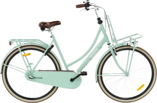 Beste Pirce ⭐ Nogan Vintage N3 - Transportfiets - Damesfiets - 28 Inch / 57 Cm - 3 Versnellingen - Oslo Groen ???? 1 Beste Pirce ⭐ Nogan Vintage N3 - Transportfiets - Damesfiets - 28 Inch / 57 Cm - 3 Versnellingen - Oslo Groen ????
