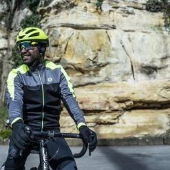 Korting ???? Rogelli Freeze Winterjack - Zwart/Grijs/Fluor - Maat XL ???? -AGU WINKLE 550x366 176