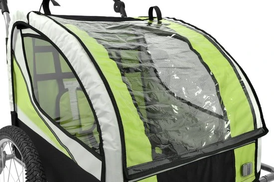 Groothandel ⭐ Viking Choice Fietkar - 2 Kinderen - Met Schokbreker - Lime 🤩 5 Groothandel ⭐ Viking Choice Fietkar - 2 Kinderen - Met Schokbreker - Lime 🤩 - Afbeelding 5