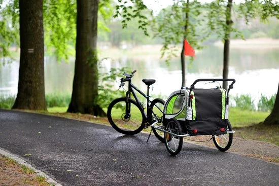 Groothandel ⭐ Viking Choice Fietkar - 2 Kinderen - Met Schokbreker - Lime 🤩 8 Groothandel ⭐ Viking Choice Fietkar - 2 Kinderen - Met Schokbreker - Lime 🤩 - Afbeelding 8