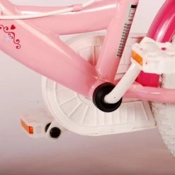 Flash-uitverkoop ⌛ Disney Princess Kinderfiets - Meisjes - 14 Inch - Roze - Twee Handremmen ???? -AGU WINKLE 550x368 13