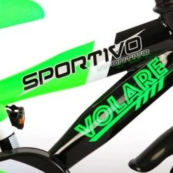 Korting ✔️ Volare Sportivo Kinderfiets - Jongens - 12 Inch - Neon Groen/Zwart - 95% Afgemonteerd 🎉 -AGU WINKLE 550x373