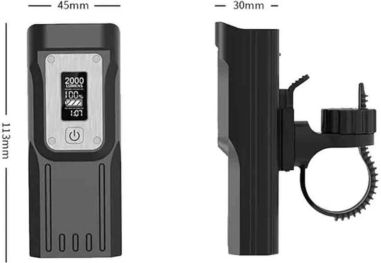 Beste deal ???? Lightyourbike ? Lightyourbike ALPHA 2000 - Fietsverlichting LED & USB Oplaadbaar - Powerbank 10.000 MAh - Fietslamp Racefiets & MTB - 2.000 Lumen ✨ 3 Beste deal ???? Lightyourbike ? Lightyourbike ALPHA 2000 - Fietsverlichting LED & USB Oplaadbaar - Powerbank 10.000 MAh - Fietslamp Racefiets & MTB - 2.000 Lumen ✨ - Afbeelding 3