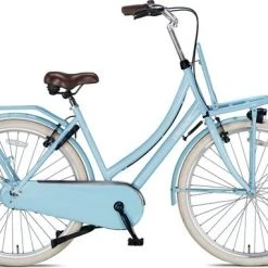 Korting ⭐ Crown Paris Transportfiets 28 Inch 53cm Sky Blue 😉