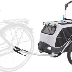 Goedkoopste ???? Trixie Hondenfietskar Opvouwbaar Grijs 74 X 58 X 93 Cm ⌛ -AGU WINKLE 550x386 3