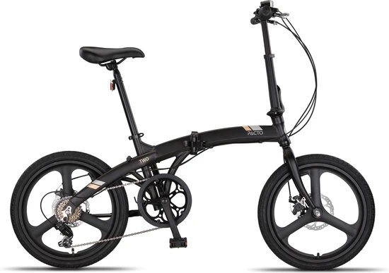 Beste deal 👏 PACTO TWO FOLDING BIKE BLACK 6v VOUWFIETS PLOOIFIETS 🎁 1 Beste deal 👏 PACTO TWO FOLDING BIKE BLACK 6v VOUWFIETS PLOOIFIETS 🎁