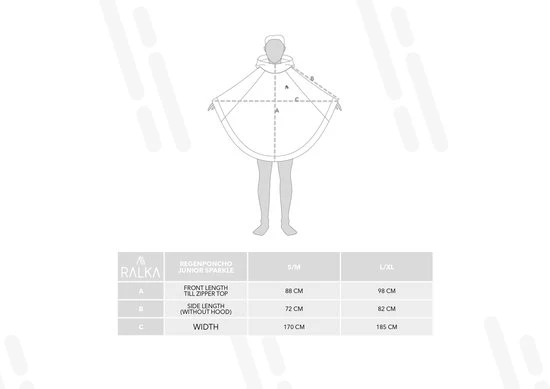 Goedkoopste 😀 Ralka Regenponcho Senior - Sizzle - Zwart - L/XL 👍 8 Goedkoopste 😀 Ralka Regenponcho Senior - Sizzle - Zwart - L/XL 👍 - Afbeelding 8
