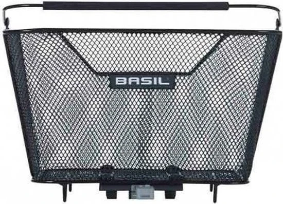 Beste Pirce ???? Basil Lesto MIK Fietsmand - Achter - Staal - Zwart ???? 3 Beste Pirce ???? Basil Lesto MIK Fietsmand - Achter - Staal - Zwart ???? - Afbeelding 3