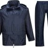 Aanbiedingen ✨ Portwest Regenpak 2 Delig Donker Blauw Maat S ????