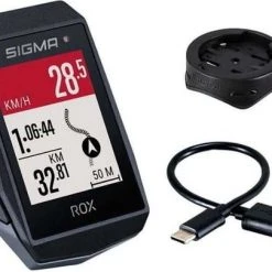 Beste deal ???? Sigma Sport ROX 11.1 EVO GPS Fietscomputer - Zwart - HR + Cad/Snelhd. Magneetloze Sensoren Set ???? -AGU WINKLE 550x405 1