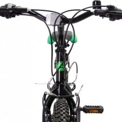 Promo 🔔 Amigo Rock Mountainbike 24 Inch - Voor Jongens En Meisjes - Met 18 Versnellingen - Zwart/Groen 😀 -AGU WINKLE 550x406 1