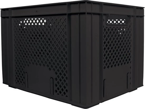 Groothandel π Merkloos Fietskrat Zwart 30 LIter 40x30x26cm. π 2 Groothandel π Merkloos Fietskrat Zwart 30 LIter 40x30x26cm. π - Afbeelding 2