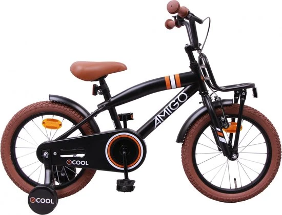 Coupon π Amigo 2Cool Jongensfiets - Kinderfiets 16 Inch - Matzwart π 1 Coupon π Amigo 2Cool Jongensfiets - Kinderfiets 16 Inch - Matzwart π